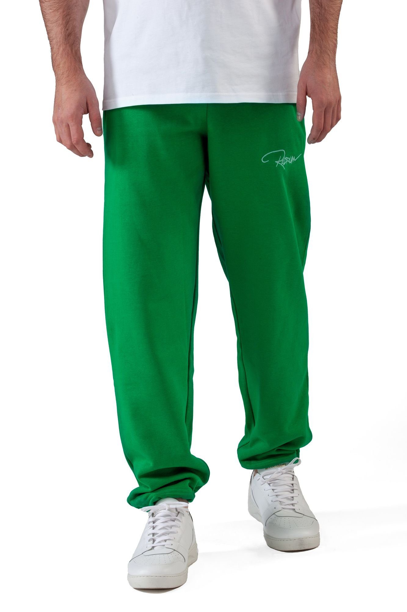 Pant Sweatpant Fitness Jogginghose Redrum Green (S-7XL) Freizeit Trainingshose Plant Sporthose -
