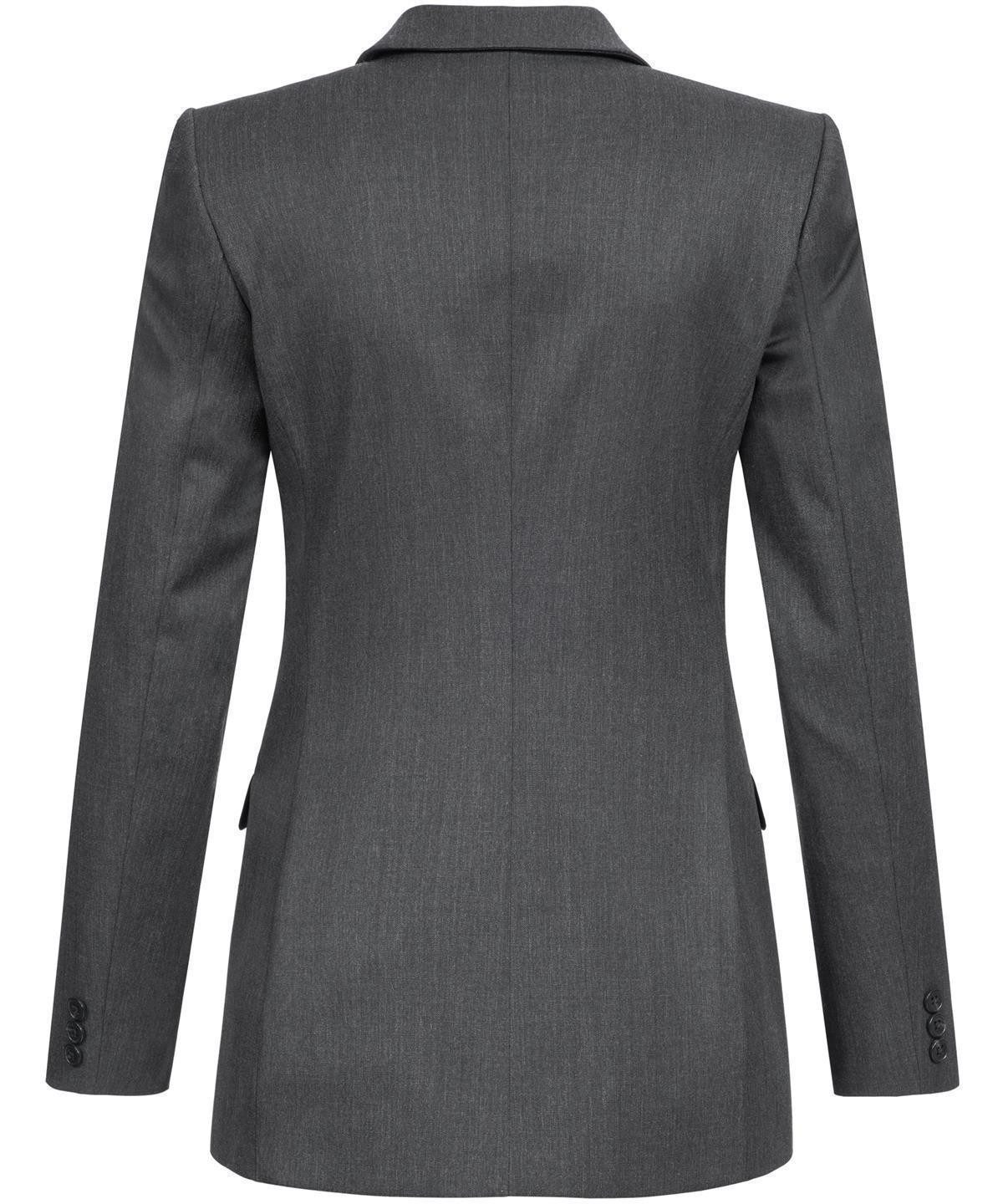 GREIFF Longblazer Greiff Corporate BASIC Damen Langblazer Regular-Fit Anthr günstig online kaufen