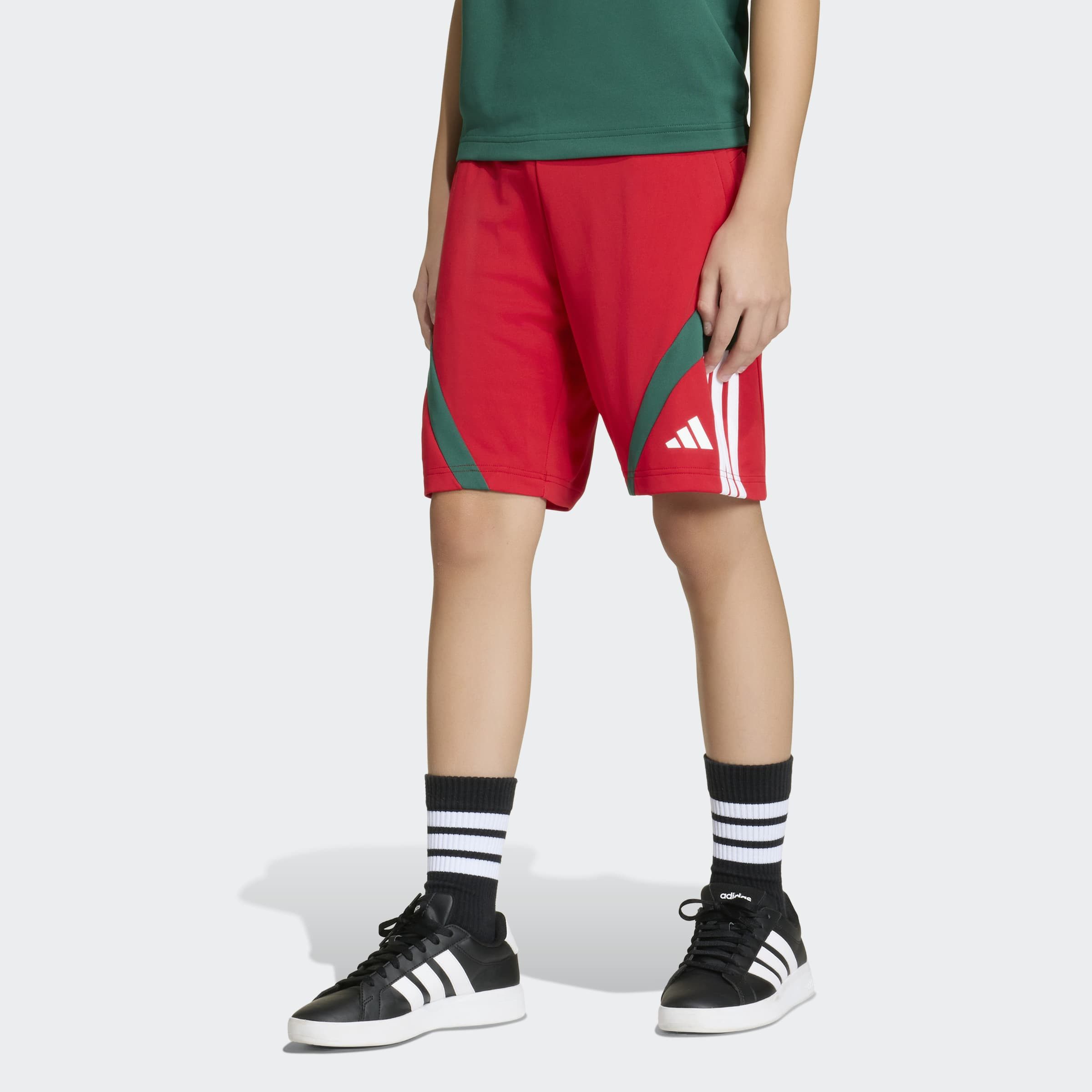 adidas Sportswear Shorts J HOT SHO Kinder Shorts, sportlicher Stil, mit Kordelverschluss