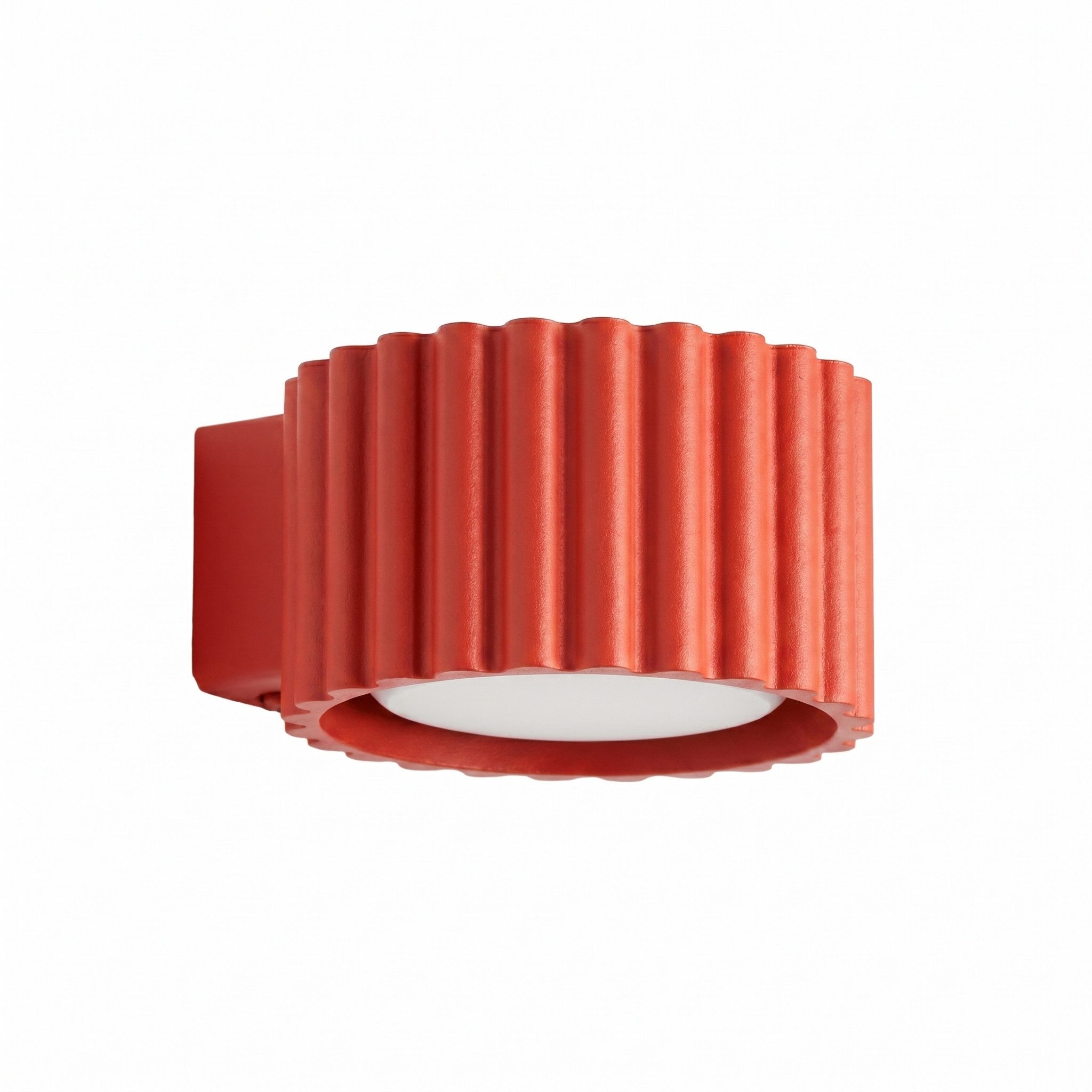 SOLLUX lighting Wandleuchte Wandleuchte AURA rot Gx53, Nicht enthalten