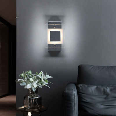 etc-shop LED Wandleuchte, LED-Leuchtmittel fest verbaut, Warmweiß, Wandleuchte Wandlampe Badleuchte Wandspot Wohnzimmerlampe Badezimmer