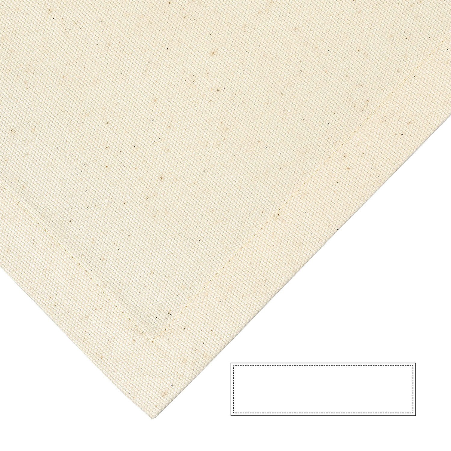 40° Baumwolle - Tischläufer T.140cm, Bente Tischläufer waschbar - - creme Fink B.40cm x bis 100%