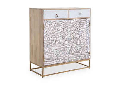 SANSIBAR Living Sideboard Sideboard SANSIBAR AMRUM (BHT 90x100x40 cm) BHT 90x100x40 cm beige