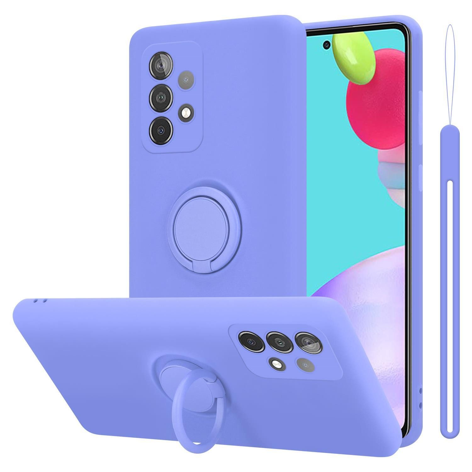 Cadorabo Handyhülle für Samsung Galaxy A52 (4G / 5G) / A52s Hülle Samsung Galaxy A52 (4G / 5G) / A52s, Robustes Hard Case - Handy Schutzhülle - Hülle - Back Cover Bumper