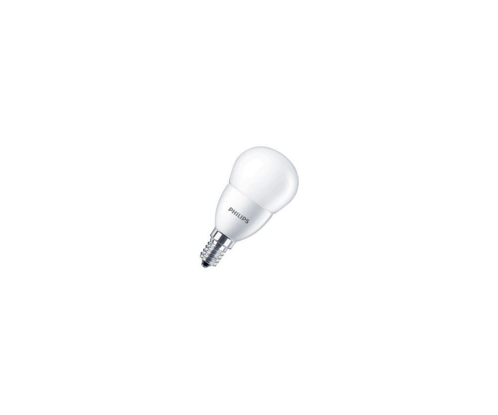 Philips LED-Leuchtmittel Philips LED CorePro E14 P48 7W=60W Tropfen 806lm 230V Warmweiß 2700K, E14, Warmweiß