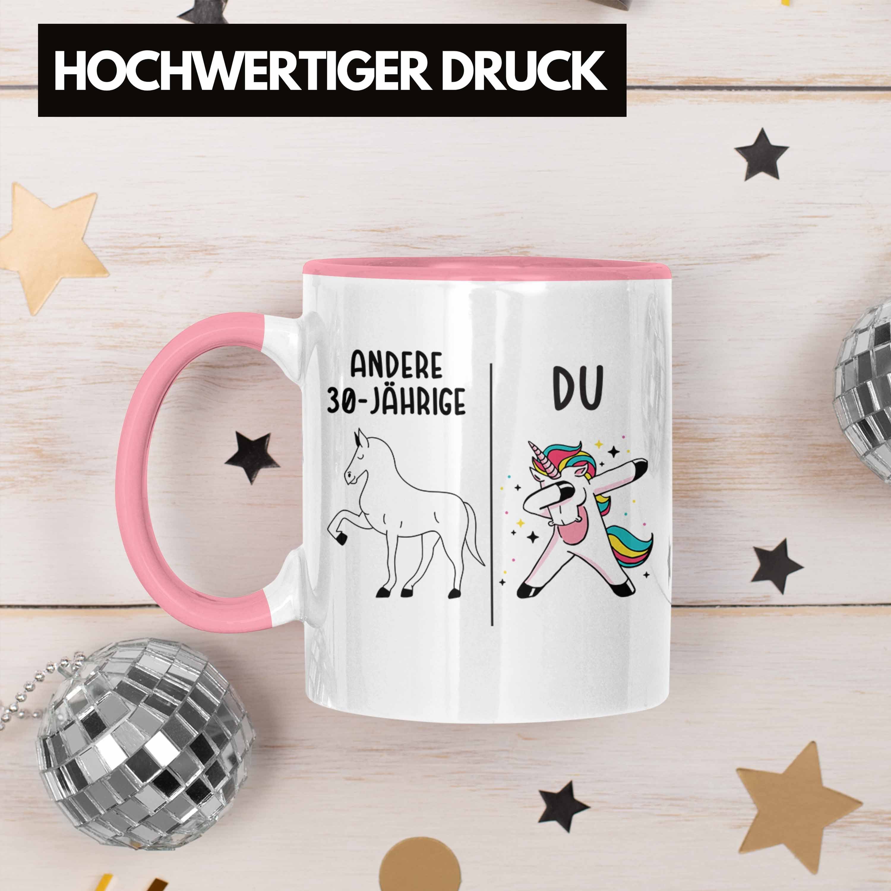 Geburtstag Tasse 30er Einhorn Trendation Geburtstag Trendation - Rosa Geschenkidee Frauen 30. Geschenk Tasse