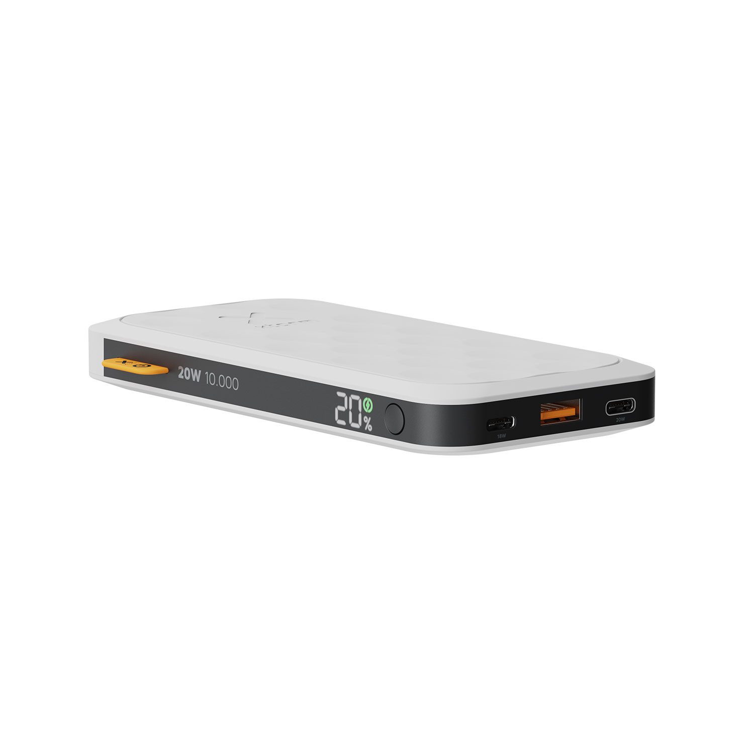 Xtorm 20W Fuel Serie 5 Powerbank Powerbank (Ausgangsspannung: 5 V / 9 V / 12 V (USB Power Delivery), maximale Leistung 20 W V, 1 St), Schnellladefunktion, lädt 3 Geräte gleichzeitig
