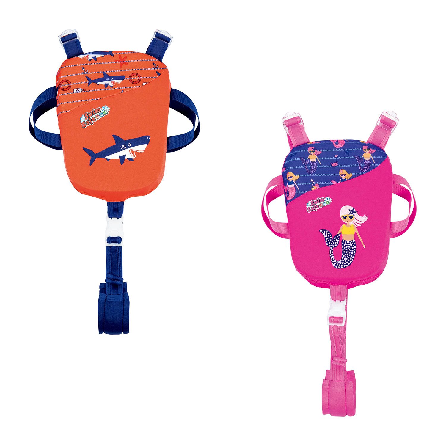 Bestway Schwimmweste Swim Safe™ Schwimmhilfe mit Textilbezug für Kinder 3-6 Jahre (M/L)