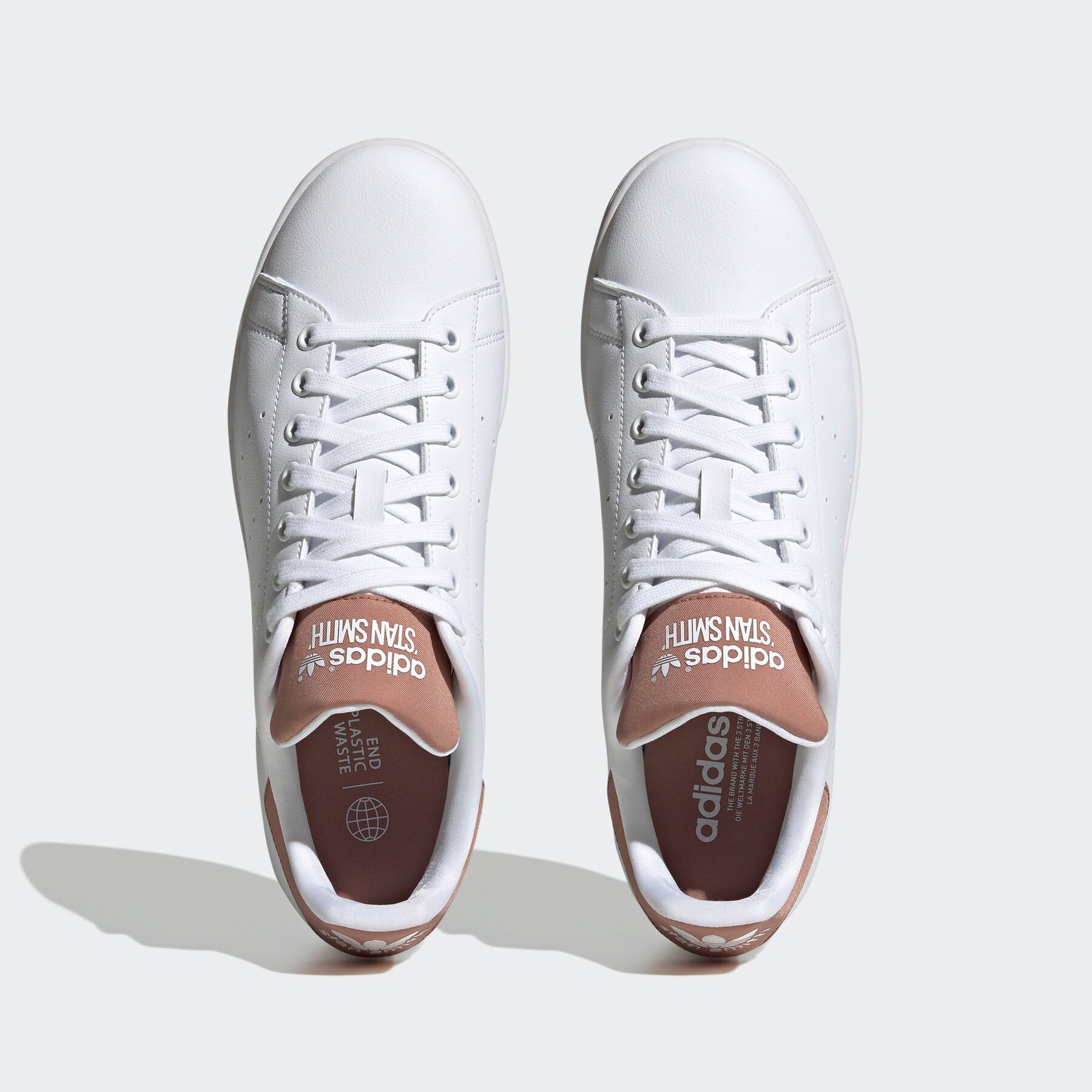 adidas Originals / SMITH White STAN Clay / Cloud Strata White Cloud Sneaker