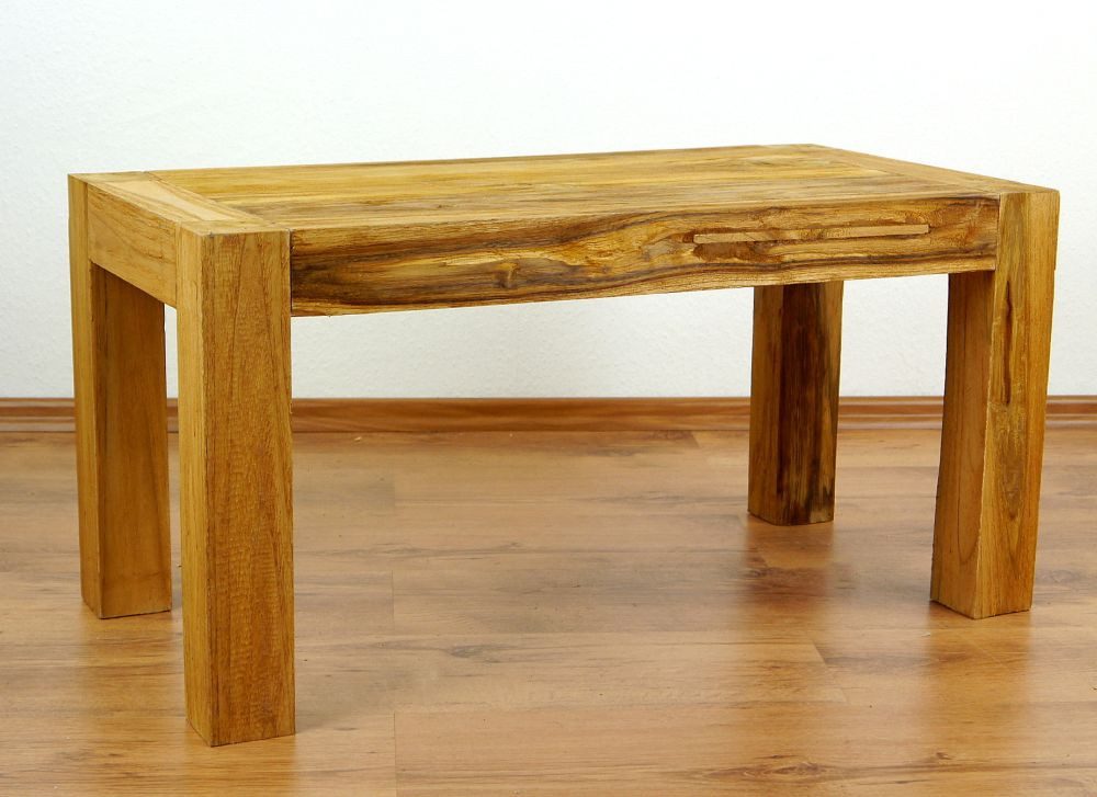 livasia Couchtisch Sofatisch aus Java - 40x80x40cm - Teakholz, Handarbeit
