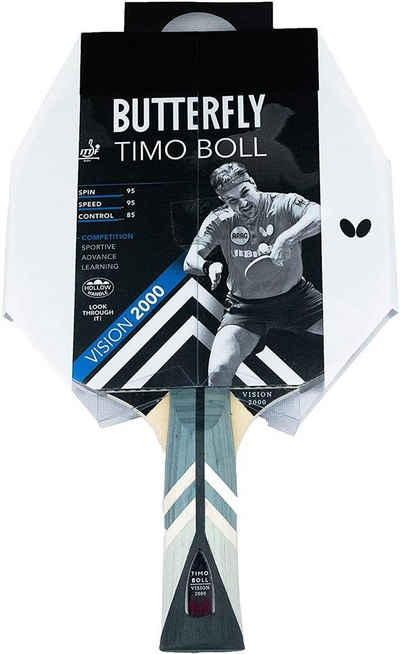 Butterfly Tischtennisschläger Timo Boll Vision 2000, Tischtennis Schläger Racket Table Tennis Bat