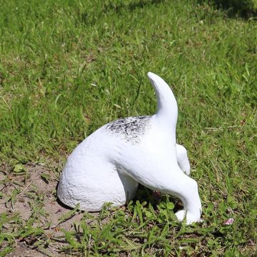 Tangoo Gartenfigur Tangoo Keramik buddelnder Hund zum Stellen, (Stück)
