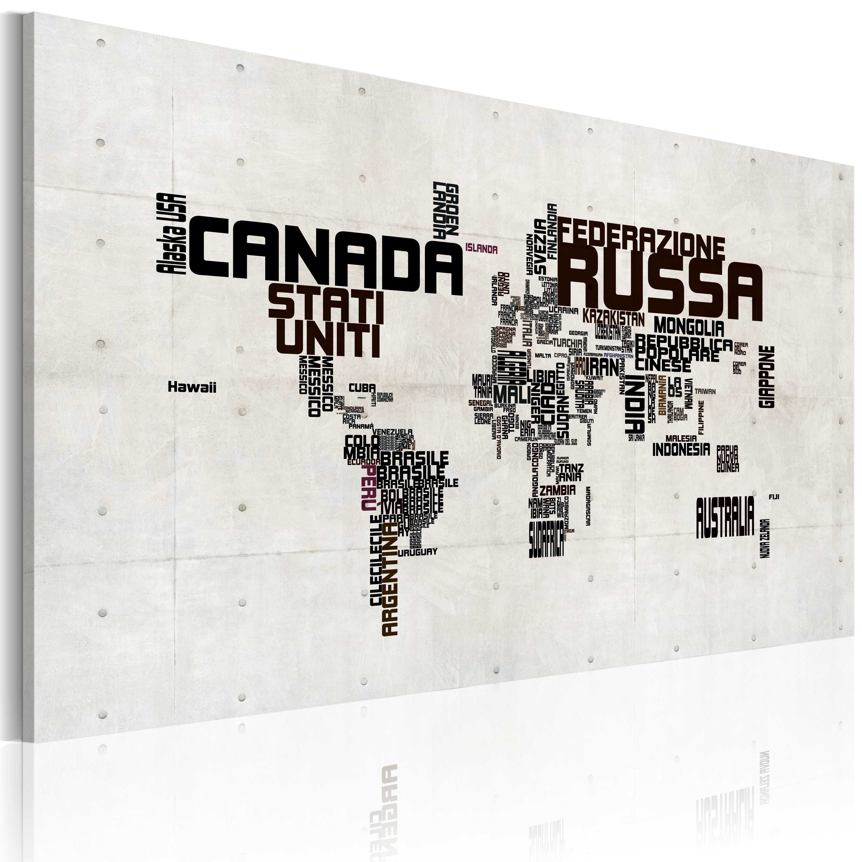 Artgeist Wandbild What a wonderful World
