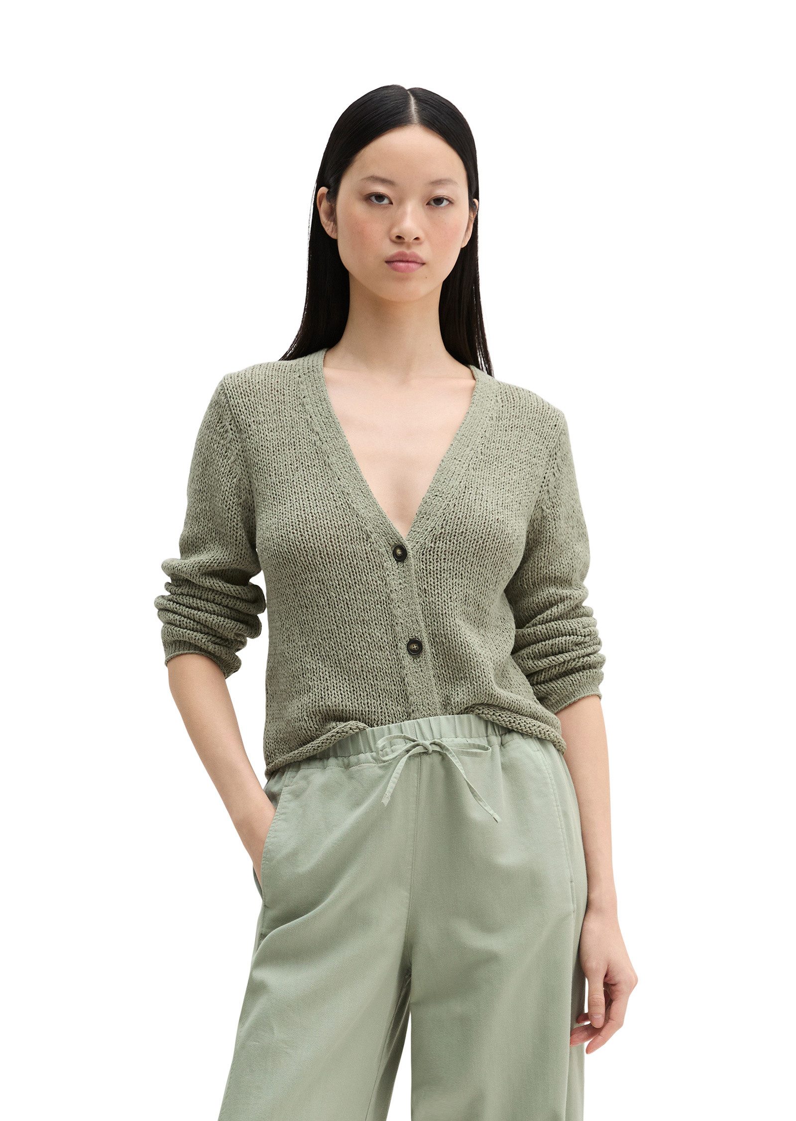 Marc O'Polo Cardigan aus Bändchengarn