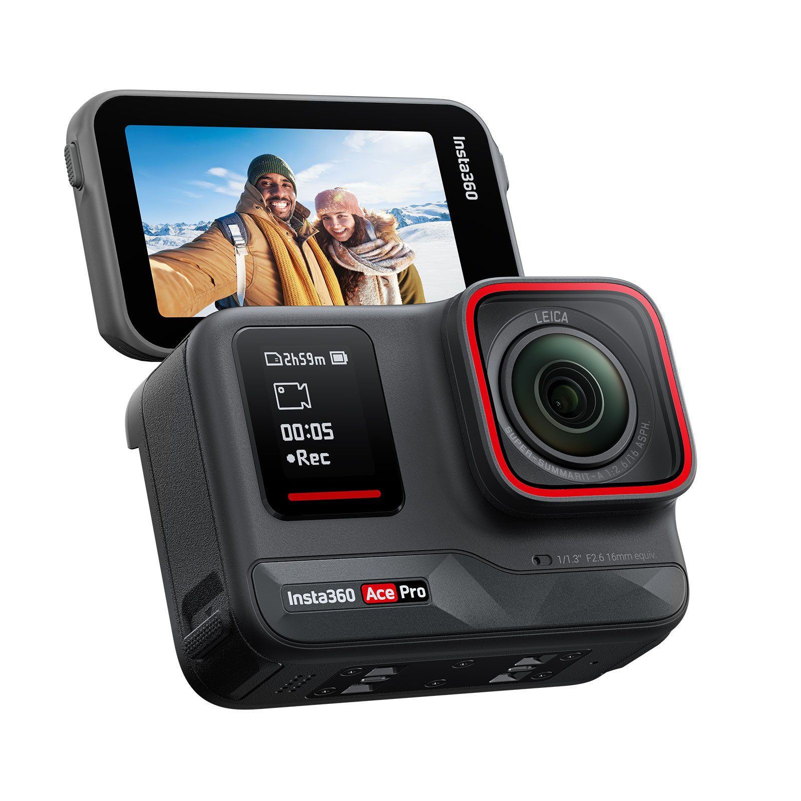 Insta360 Ace Pro Camcorder (Wasserdicht, FlowState-Stabilisierung)