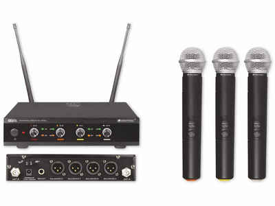 Omnitronic Mikrofon Omnitronic Mikrofonanlage UHF-E4, 4-Kanal