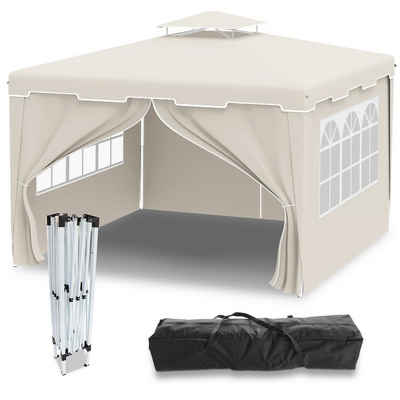 HOMALL Faltpavillon Pavillons 3x3m Flatpavillon Wasserdicht Gartenpavillon