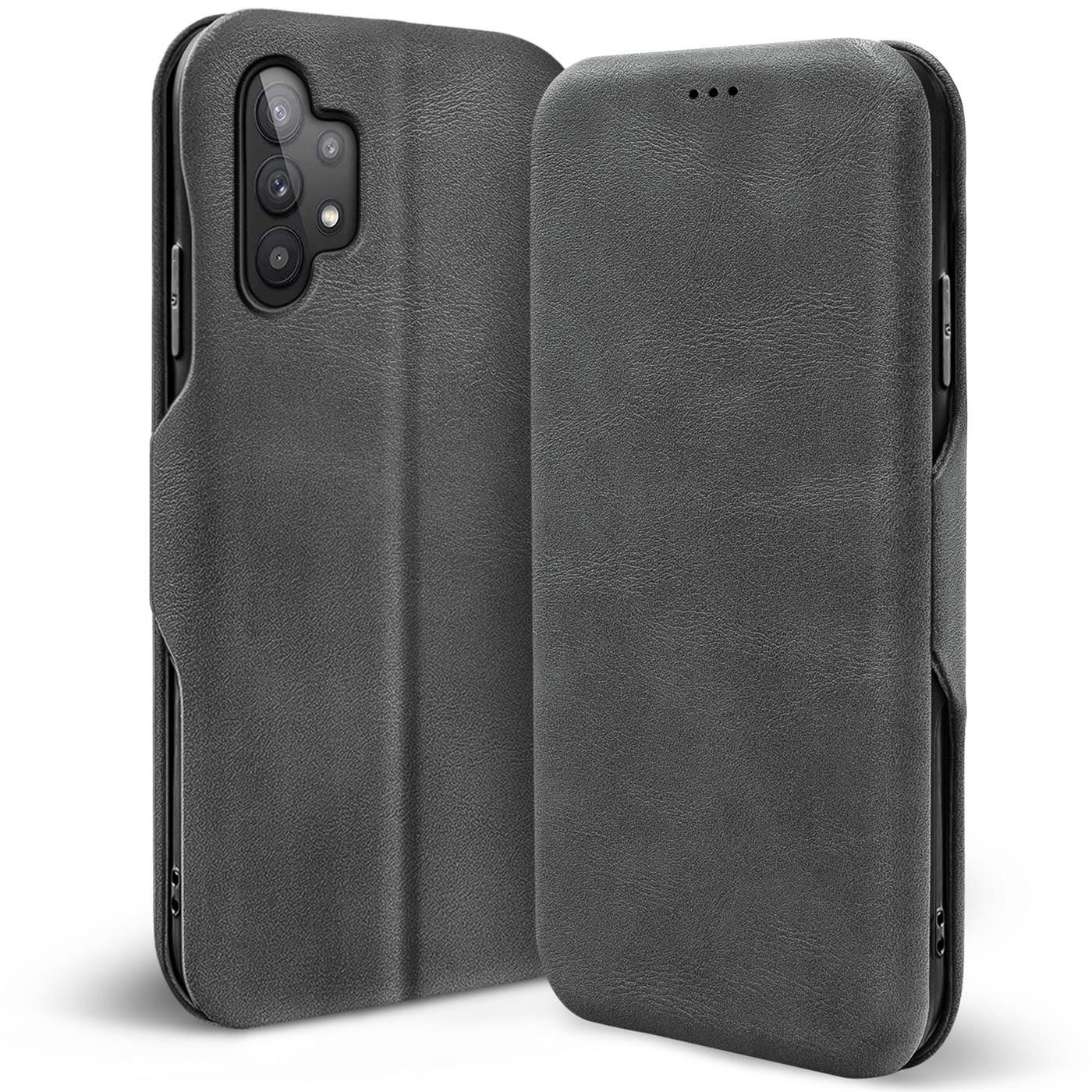 CoolGadget Handyhülle Premium Klapptasche Wallet Case für Samsung Galaxy A32 5G 6,5 Zoll, Handy Tasche mit Kartenfach Book Schutzhülle – Bild 2 von 5