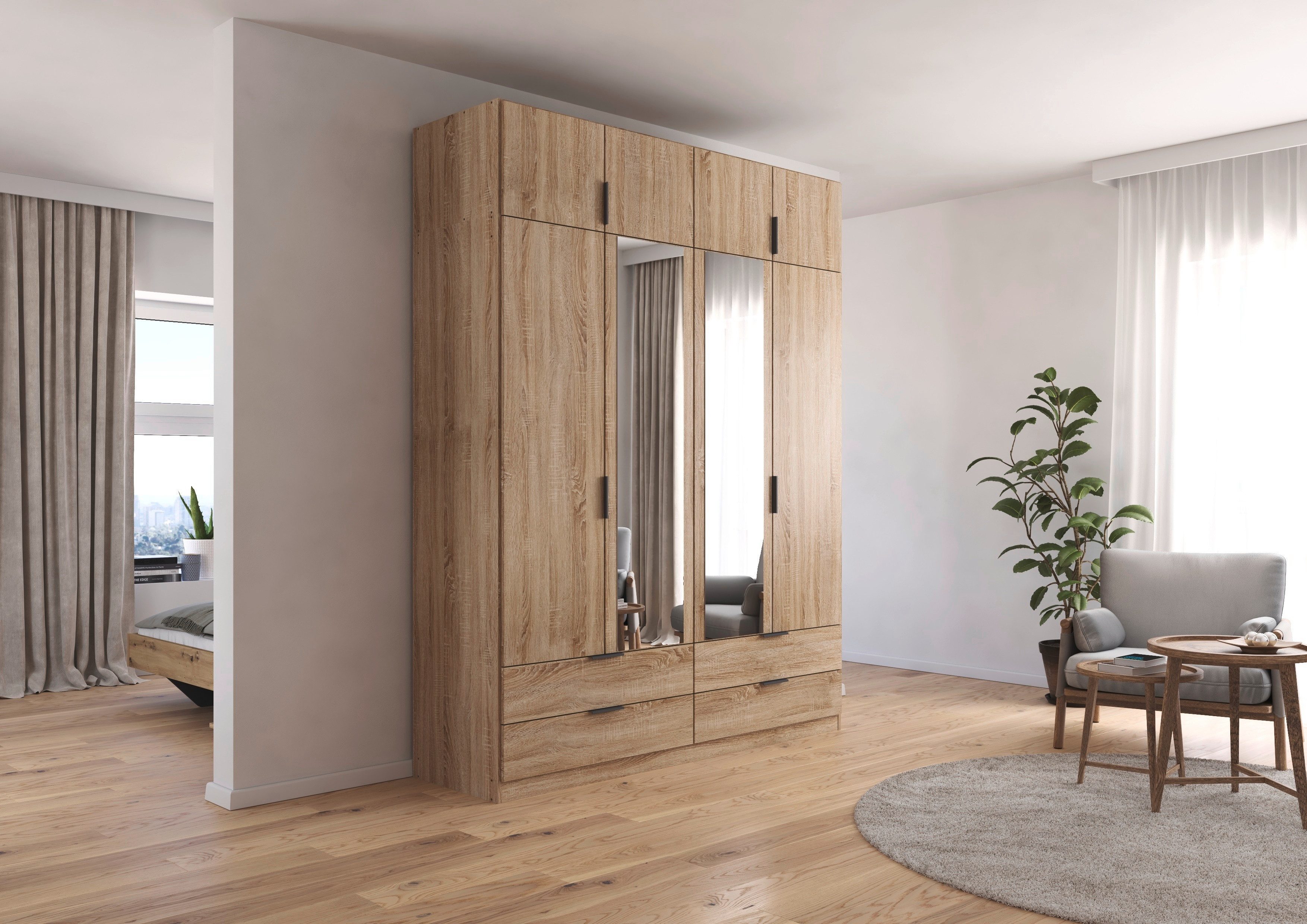 rauch Kleiderschrank Drehtürenschrank Schrank Garderobe Ankleide günstig online kaufen