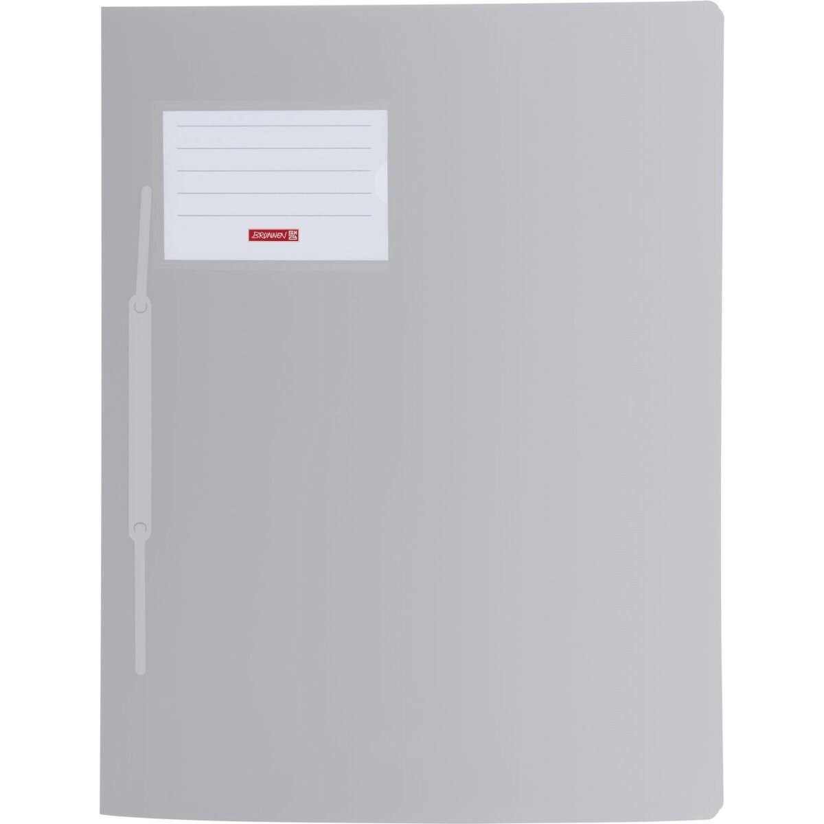 BRUNNEN Hefter Schnellhefter Fact! A4 PP silber