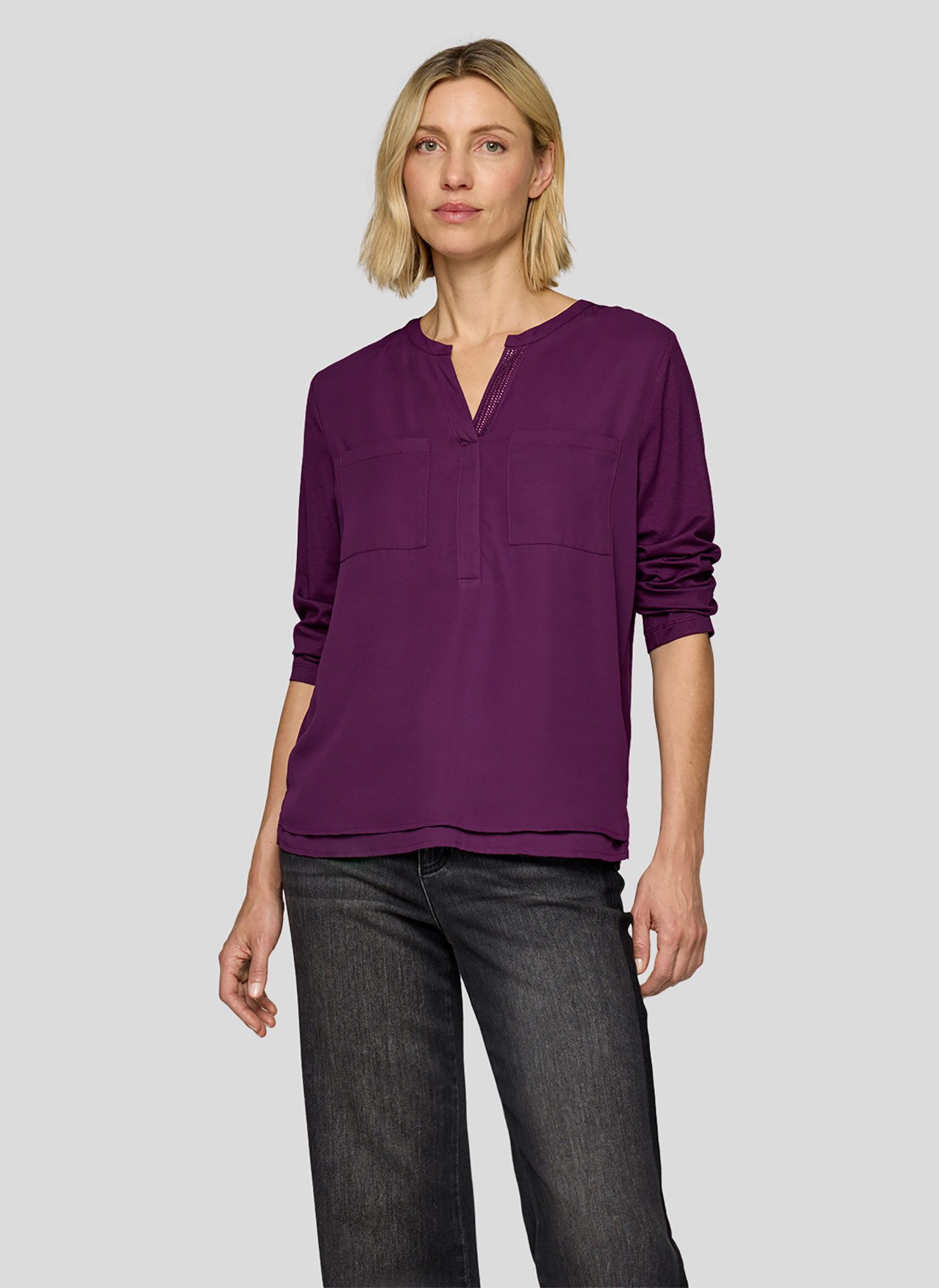 Rabe Klassische Bluse Bluse