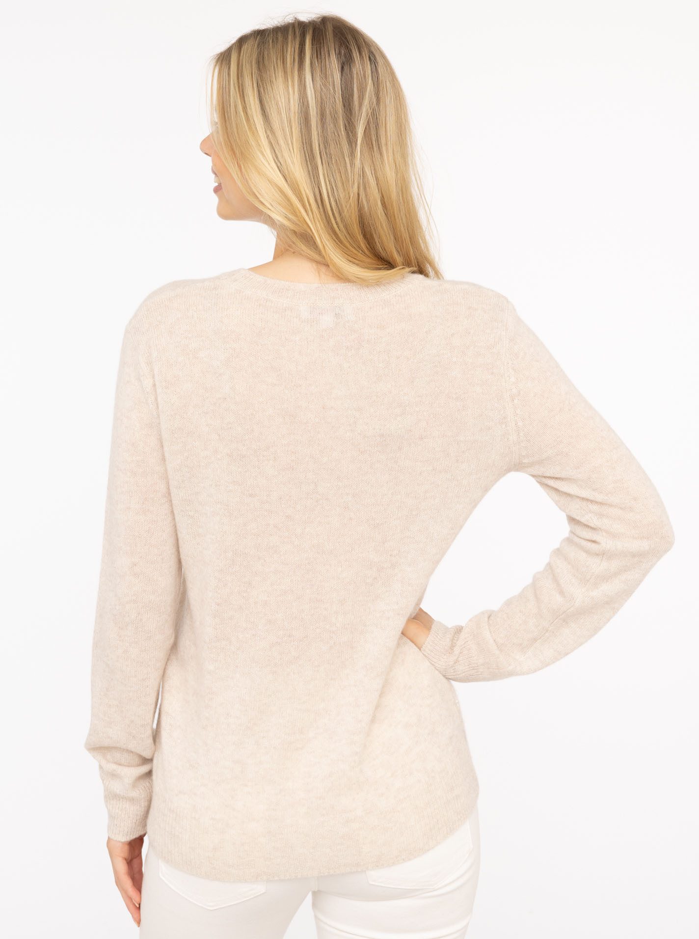 Zwillingsherz Kaschmirpullover "LOVE" wording Rundhals, mit LOVE Aufschrift in Neonfarbe