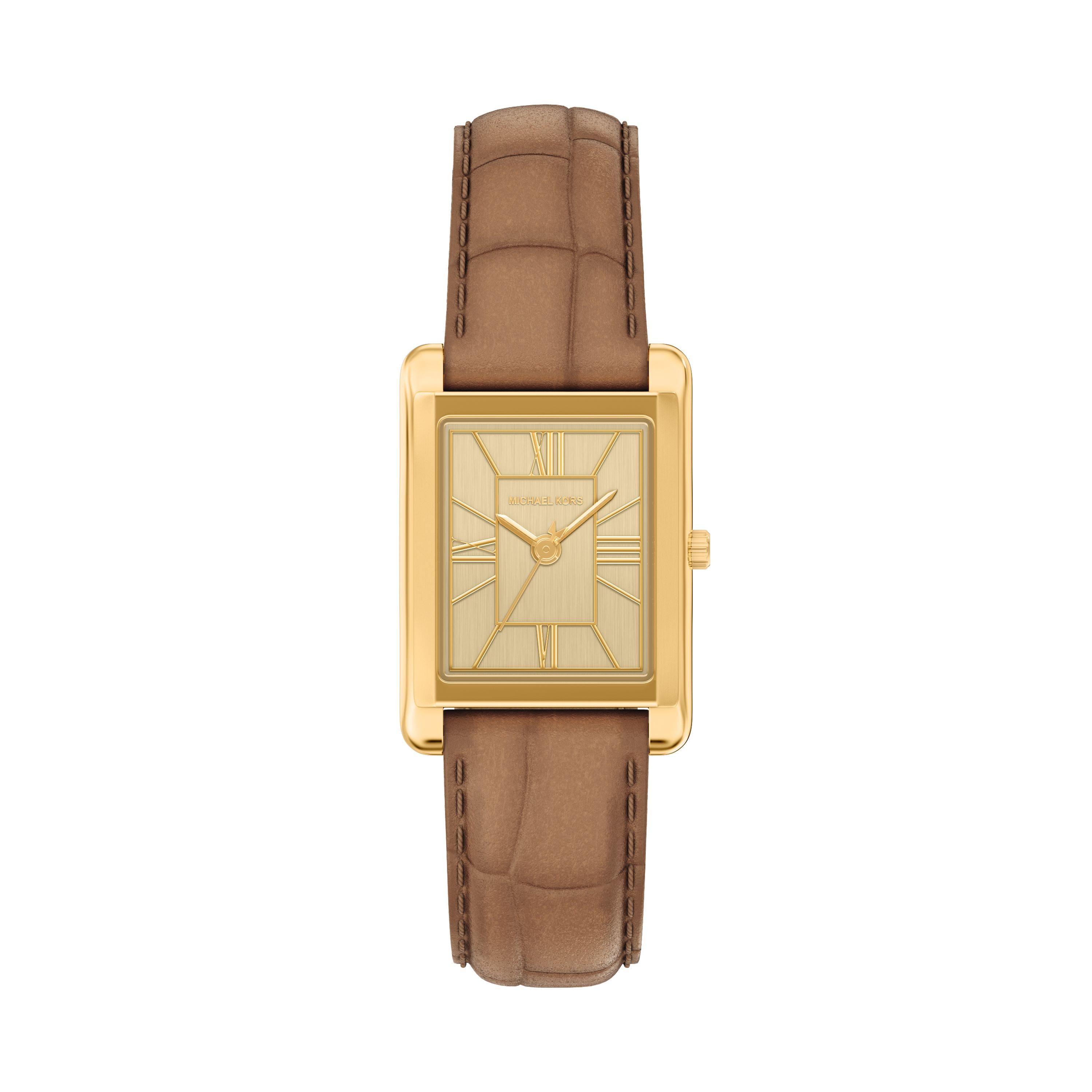MICHAEL KORS ESSEX MK7584, Armbanduhr, Damenuhr, Lederarmband, analog