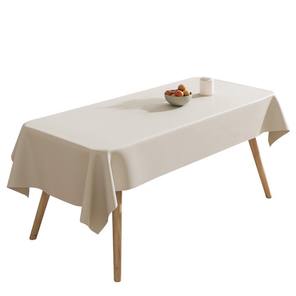 20x180cm Weiß Tischdecke FELIXLEO Wasserabweisend Tischdecke Tischwäsche
