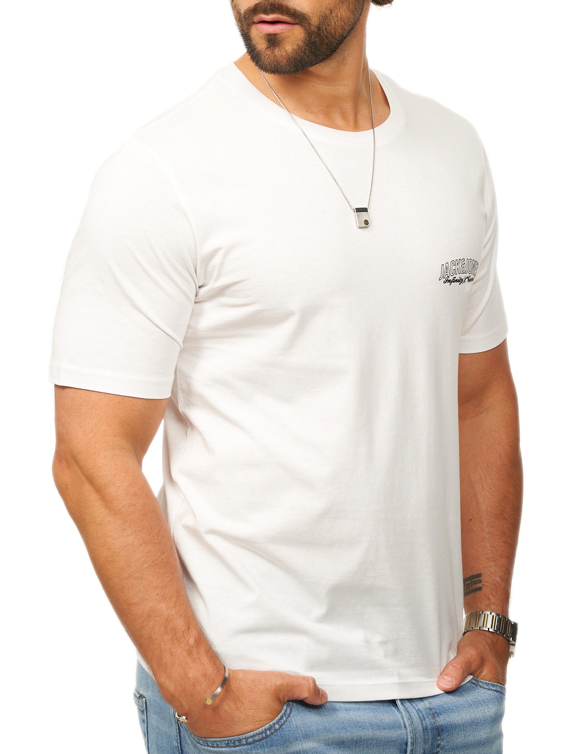 Jack & Jones T-Shirt ETERNITY TEE CREW NECK MIT RUNDHALSAUSSCHNITT – Bild 3 von 4