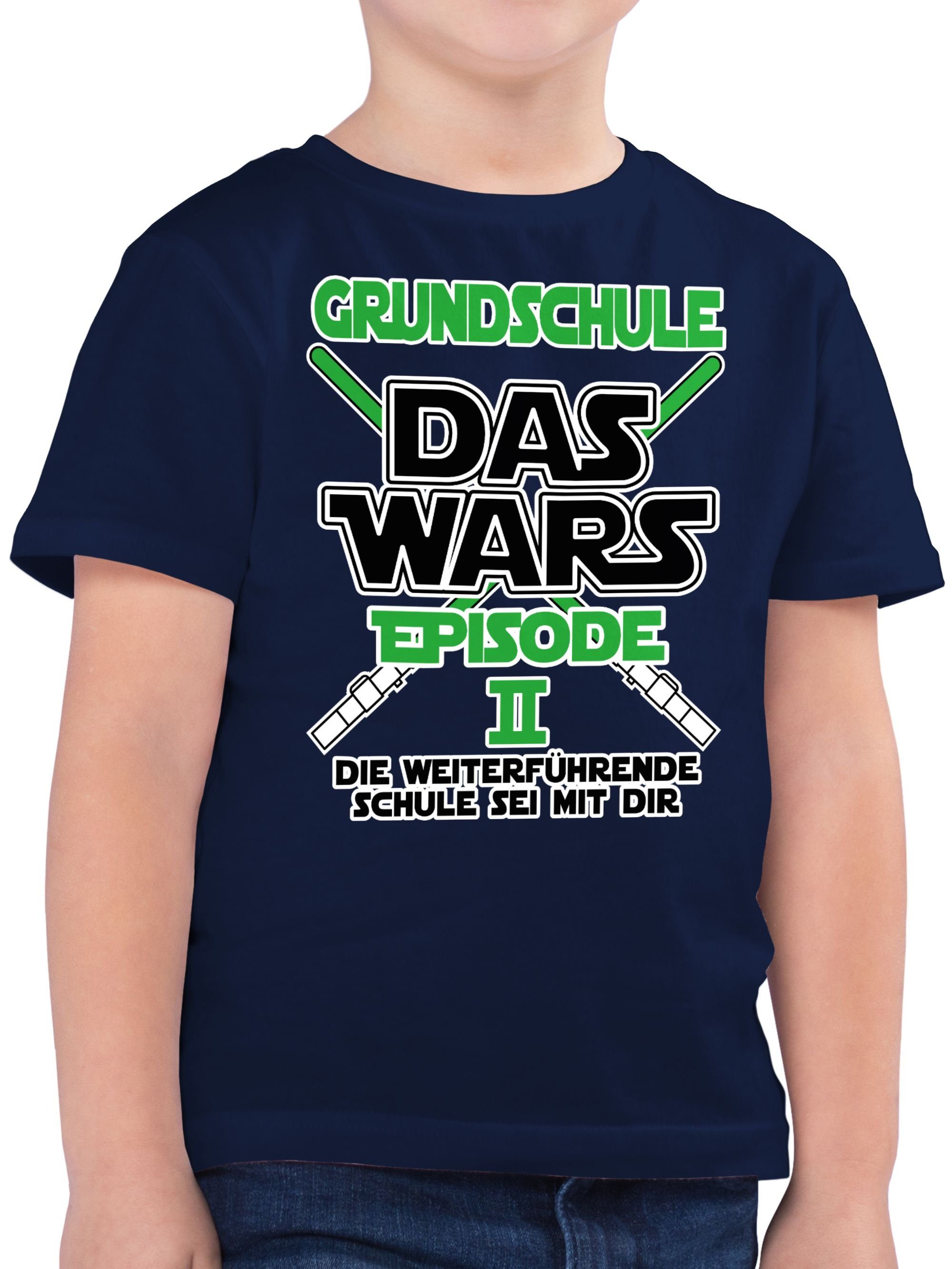 T-Shirt Grundschule Das Wars Episode 2 Die weiterführende Schule sei mit dir I