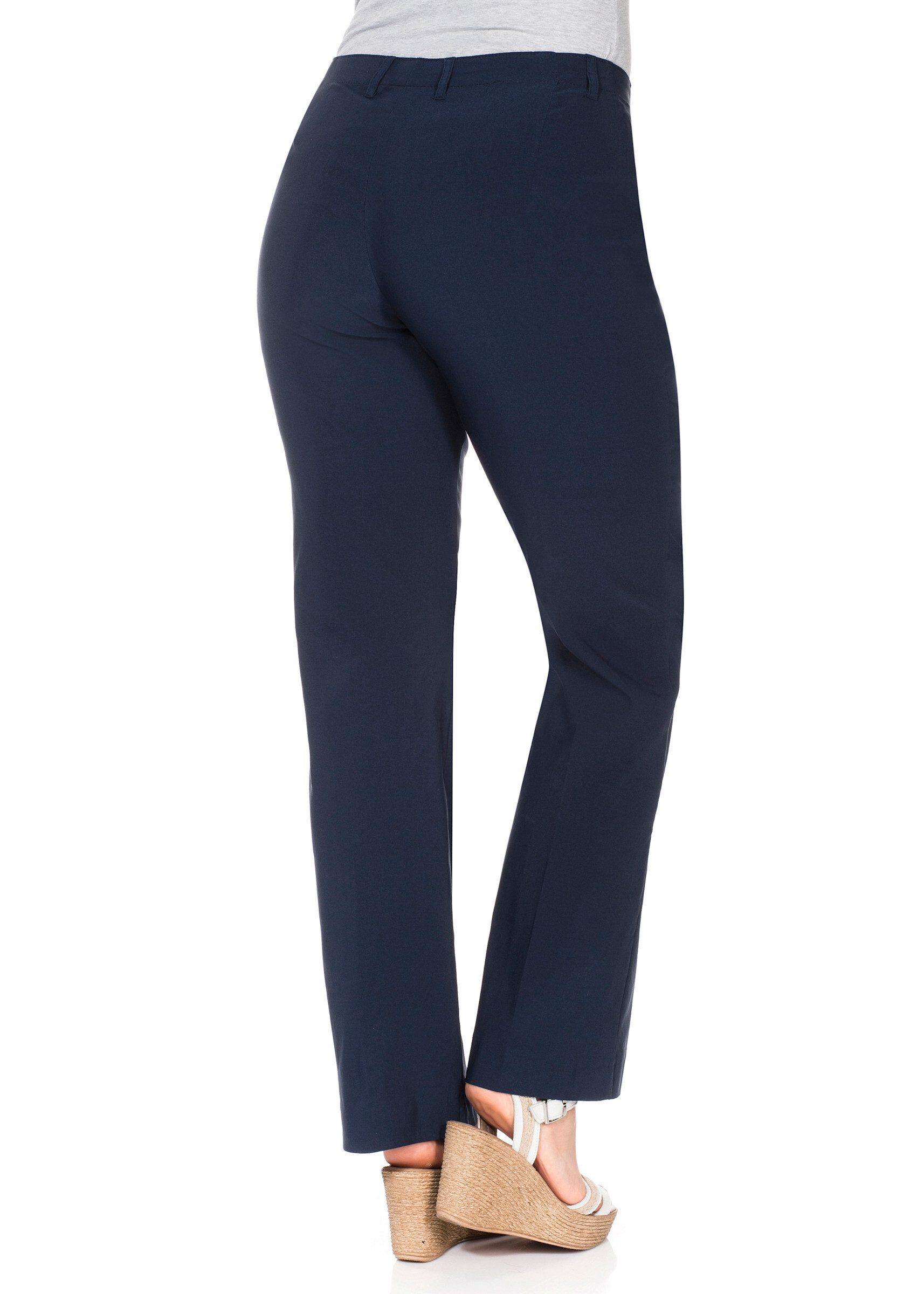 Sheego Jerseyhose Bengalinhose Innenbeinlänge ca. 78 günstig online kaufen