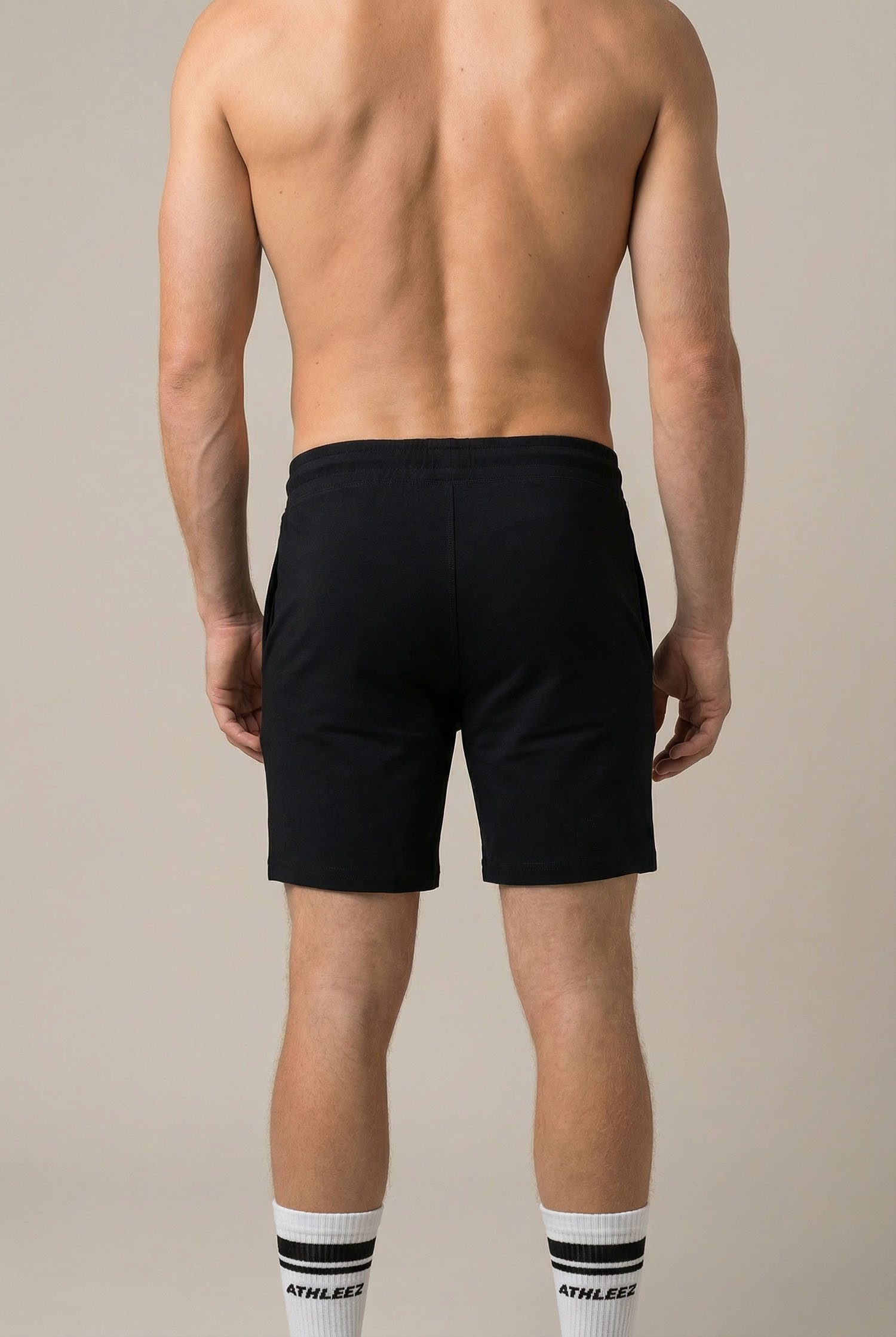 THE FACE OF ELEMENTS® Trainingsshorts LYO.Pure – Atmungsaktive Fitted High Performance Shorts aus Naturfaser