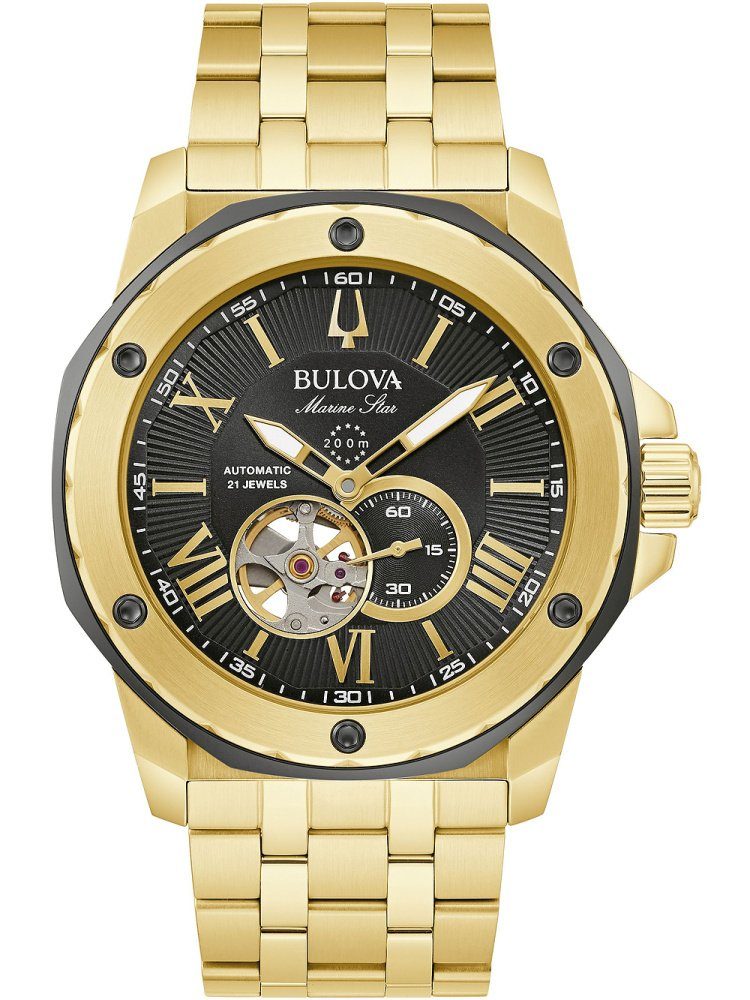 Bulova Automatikuhr Bulova 98A273 Marine Star Automatik 45mm 20ATM