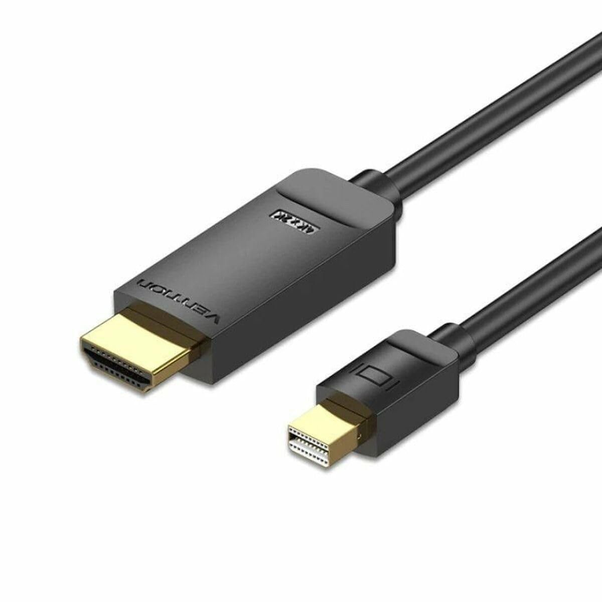 VENTION 4K Mini-DisplayPort-auf-HDMI-Adapter HDMI-Kabel, (150 cm)