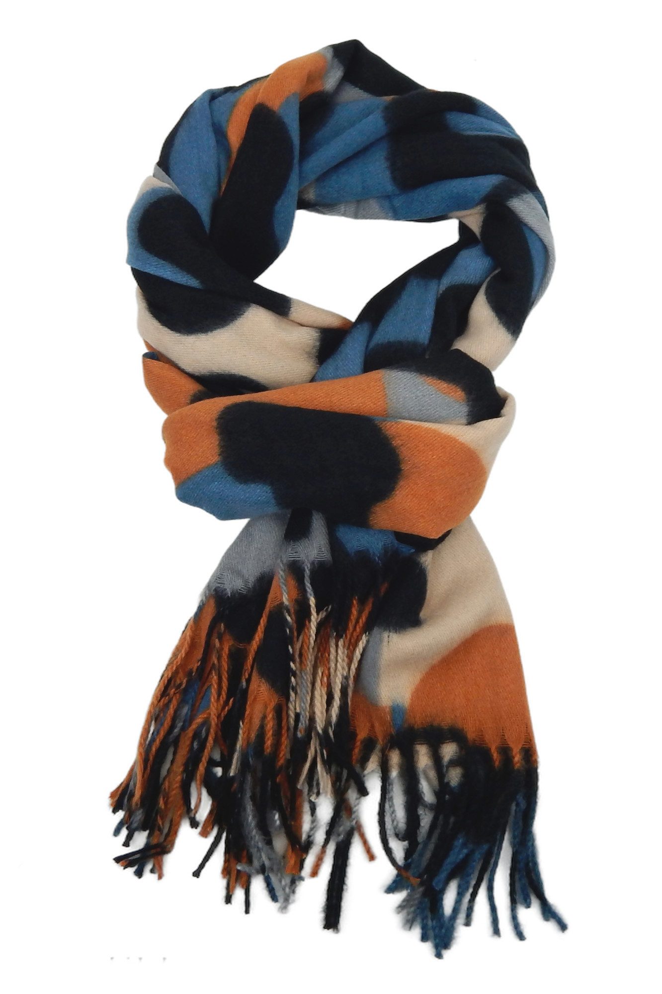 Ella Jonte Modeschal, bunt beige blau günstig online kaufen