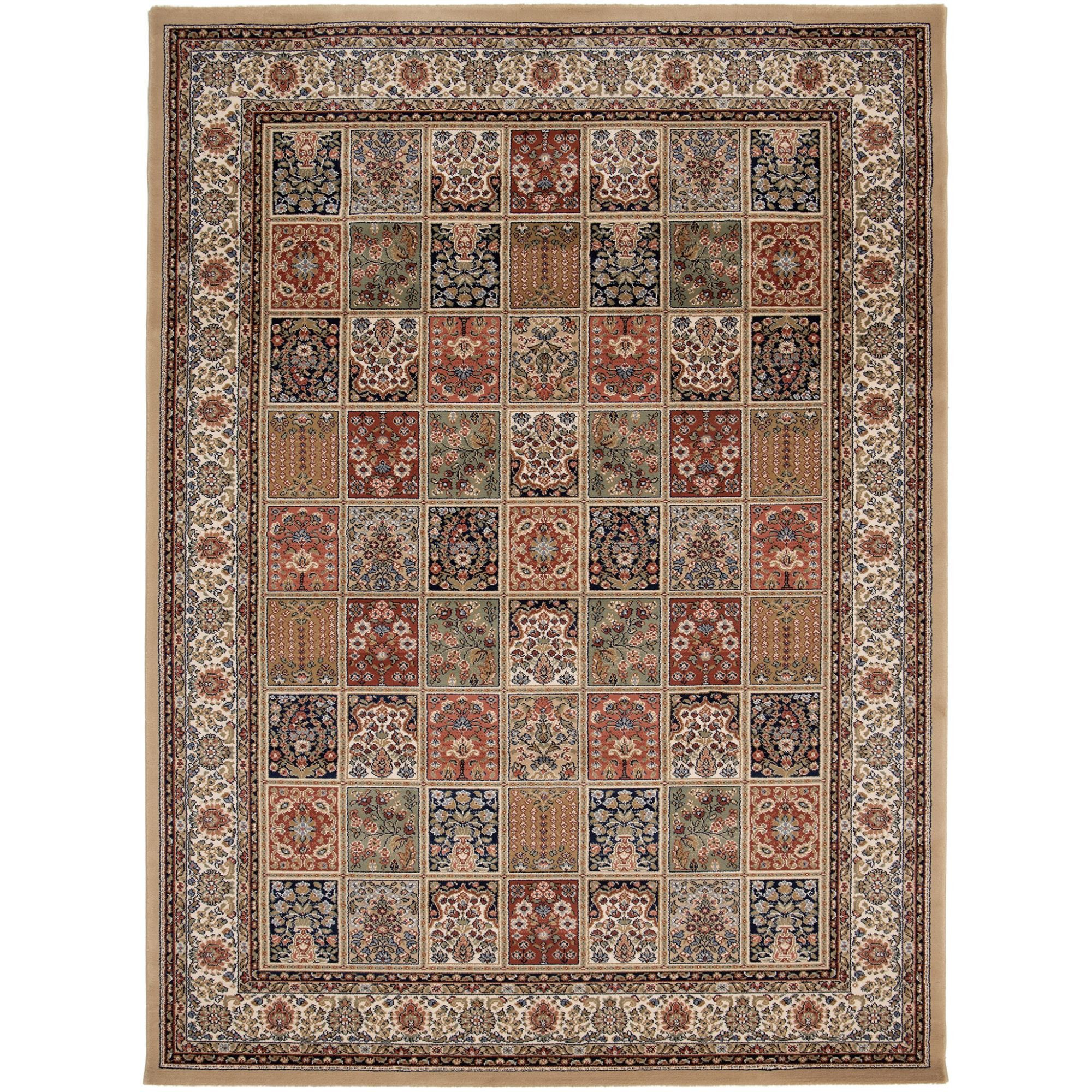 Steffensmeier Orientteppich Felder Ghom, Rechteckig, Höhe: 9 mm, Bordüre günstig online kaufen