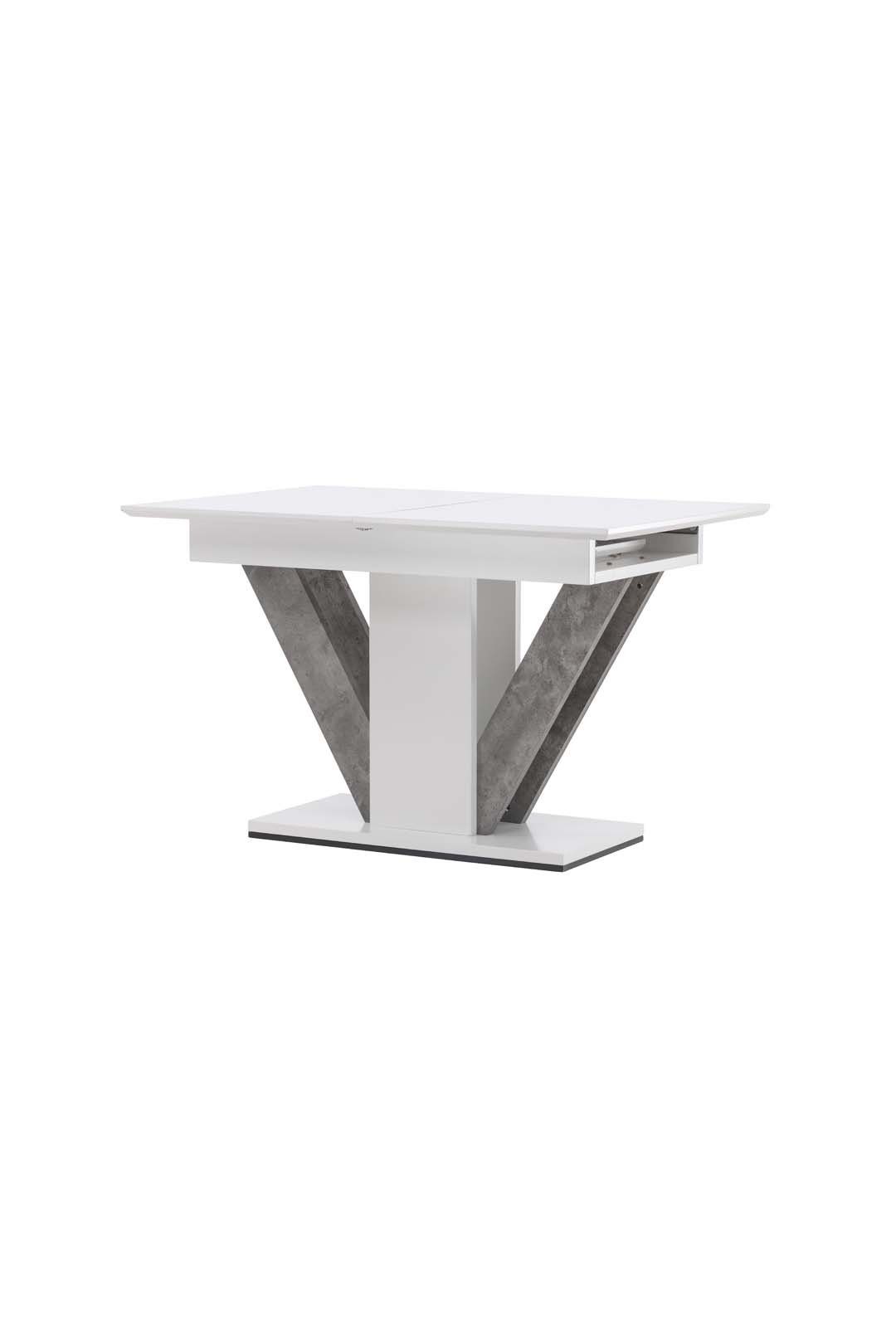 Venture Home Esstisch Disa Esstisch 80x120cm, mit Auszug mit Zusatzplatt