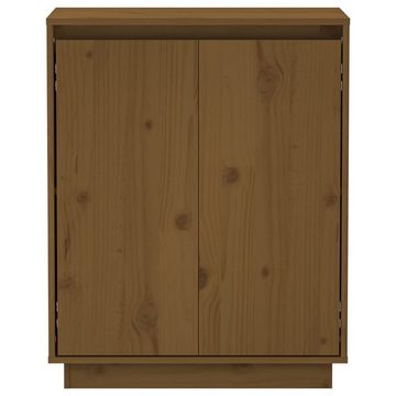 vidaXL Sideboard Sideboard Honigbraun 60x34x75 cm Massivholz Kiefer (1 St)