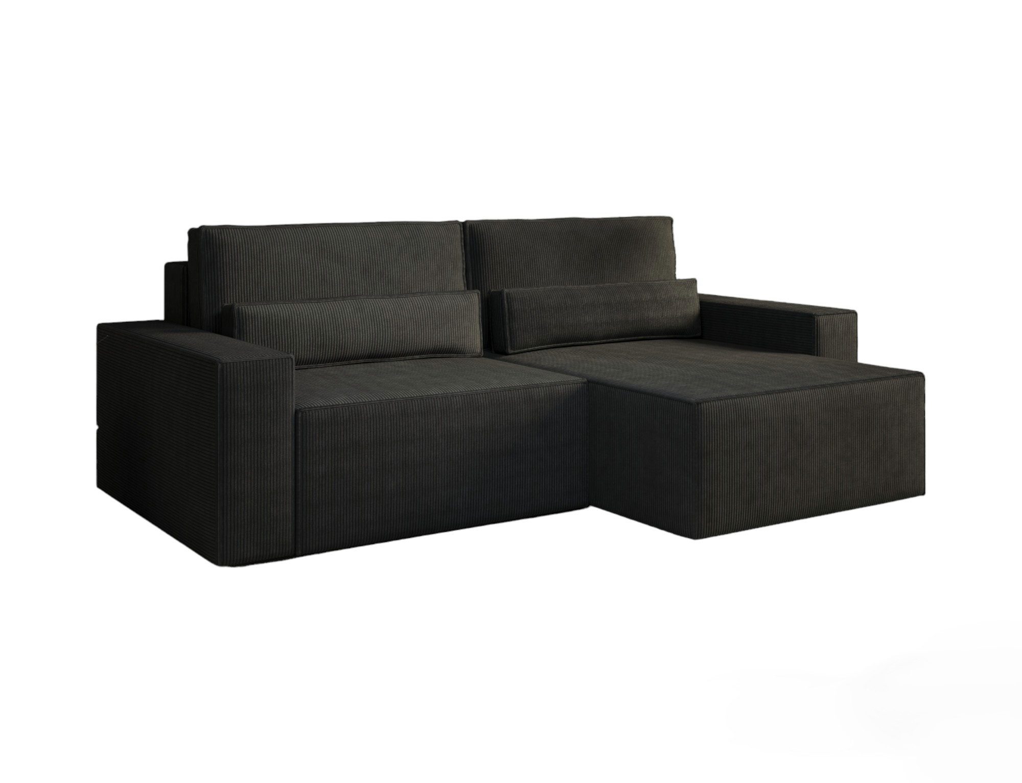 MOEBLO Ecksofa DENVER MINI aus Cord, günstig online kaufen