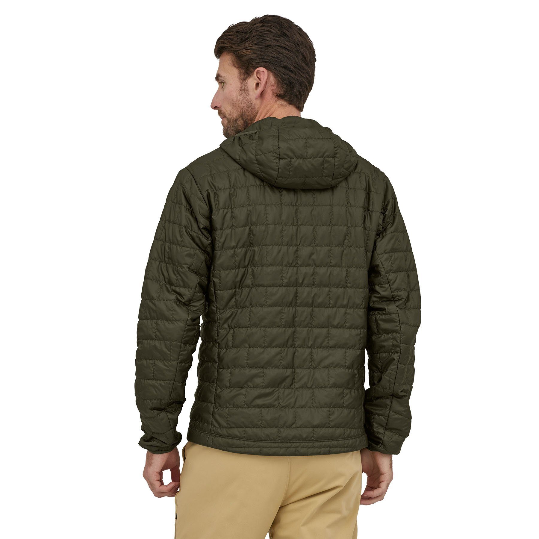 Patagonia Sommerjacke basin Hoody Nano Patagonia Puff Funktionsjacke Herren green