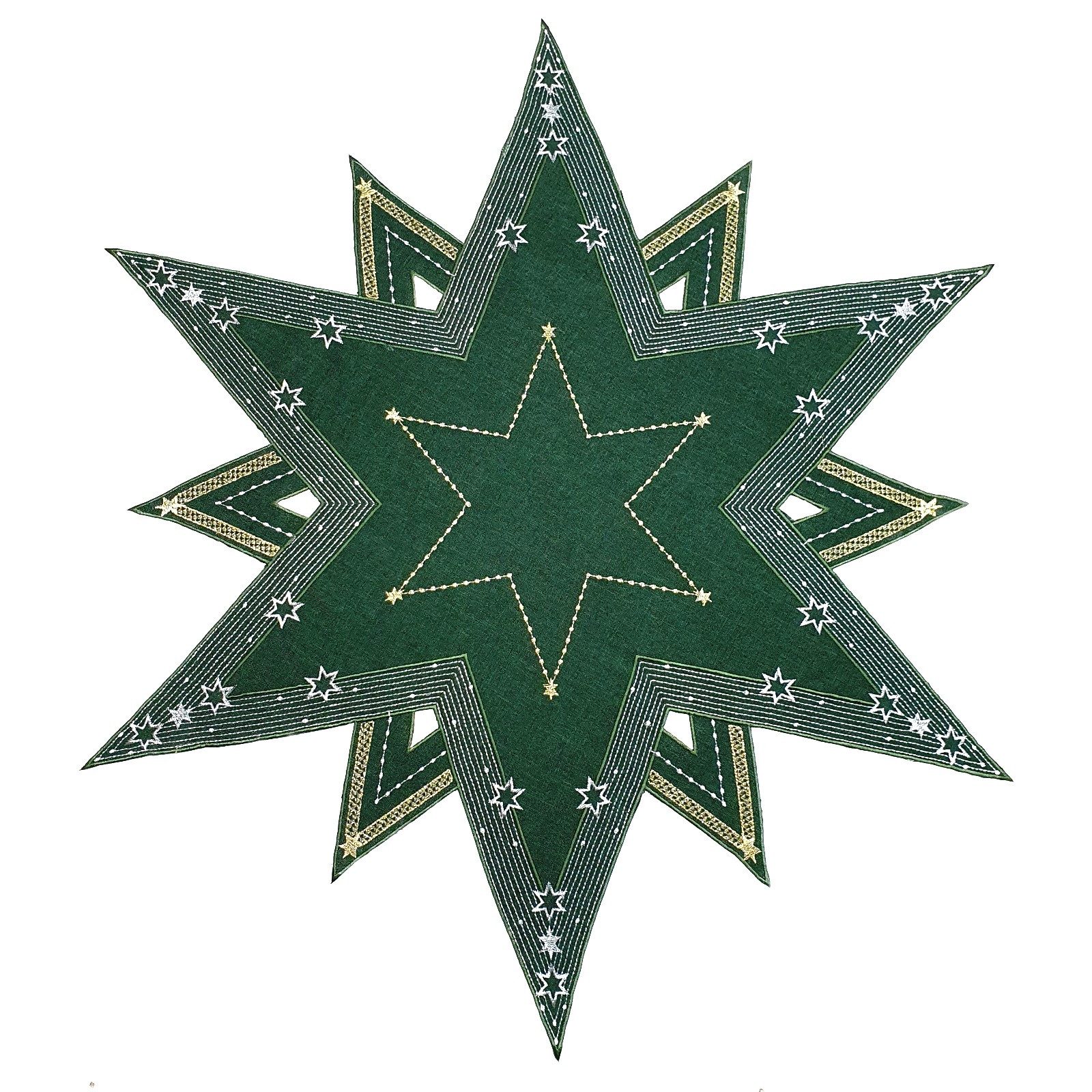 Stoffschmiede Tischdecke / Weihnachten / Stern günstig online kaufen