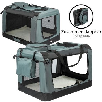 ONVAYA Hunde-Autositz »Faltbare Transportbox für Hunde & Katzen, Faltbare Hundebox«