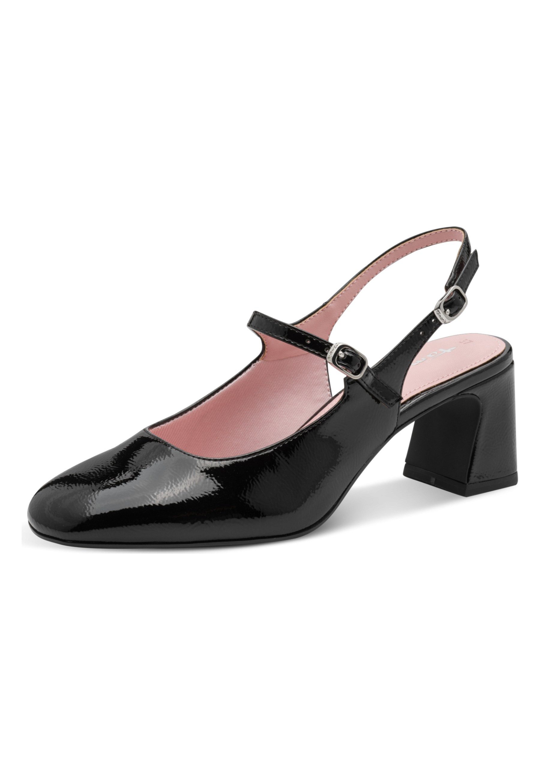 Tamaris 1-29601-46 018 Black Patent Pumps