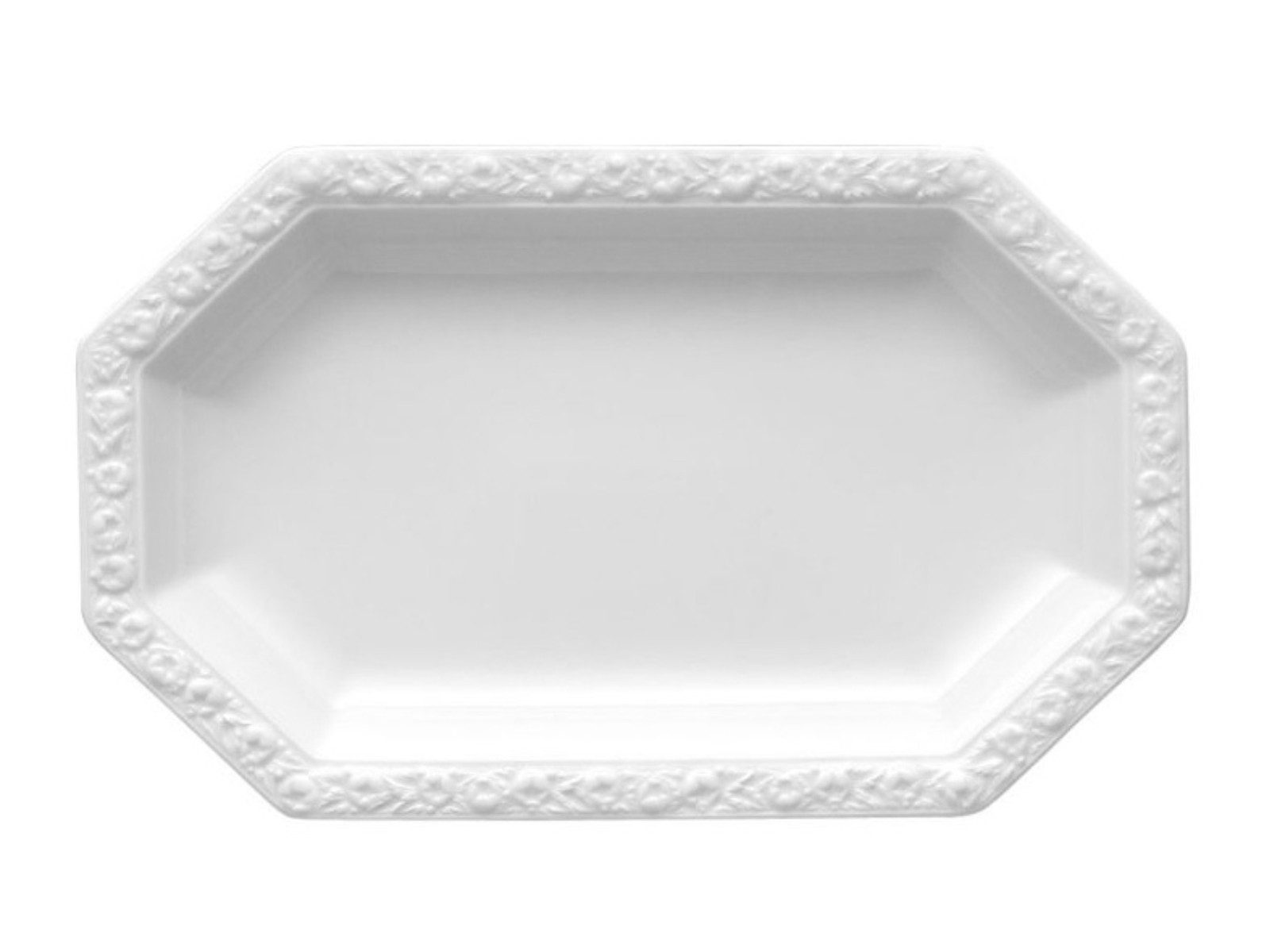 Rosenthal Servierplatte Maria Weiss Platte 28 cm, Porzellan, (Platten), Platten