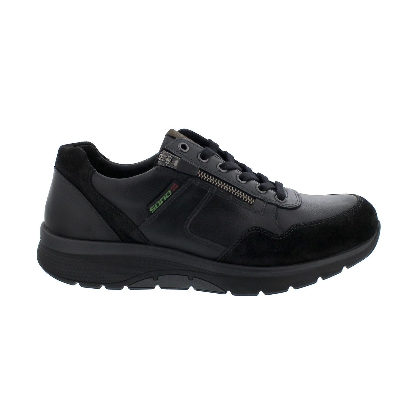 sano Sano Amory, Herrenhalbschuh, Easy-Walking Technologie, Velours- / Glat Schnürschuh