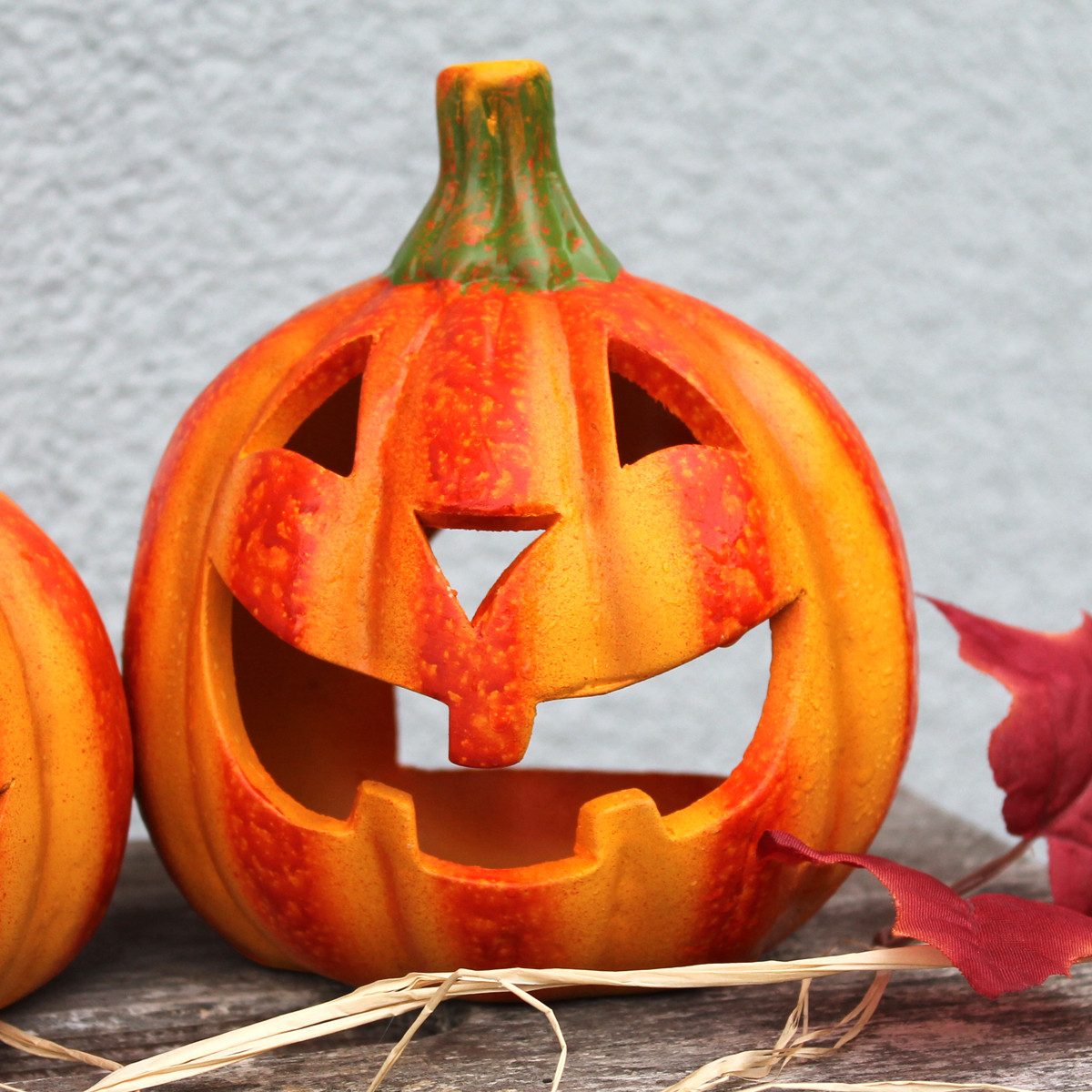 matches21 HOME & HOBBY Dekofigur Kürbis-Laterne als LED Halloween-Deko Wind günstig online kaufen