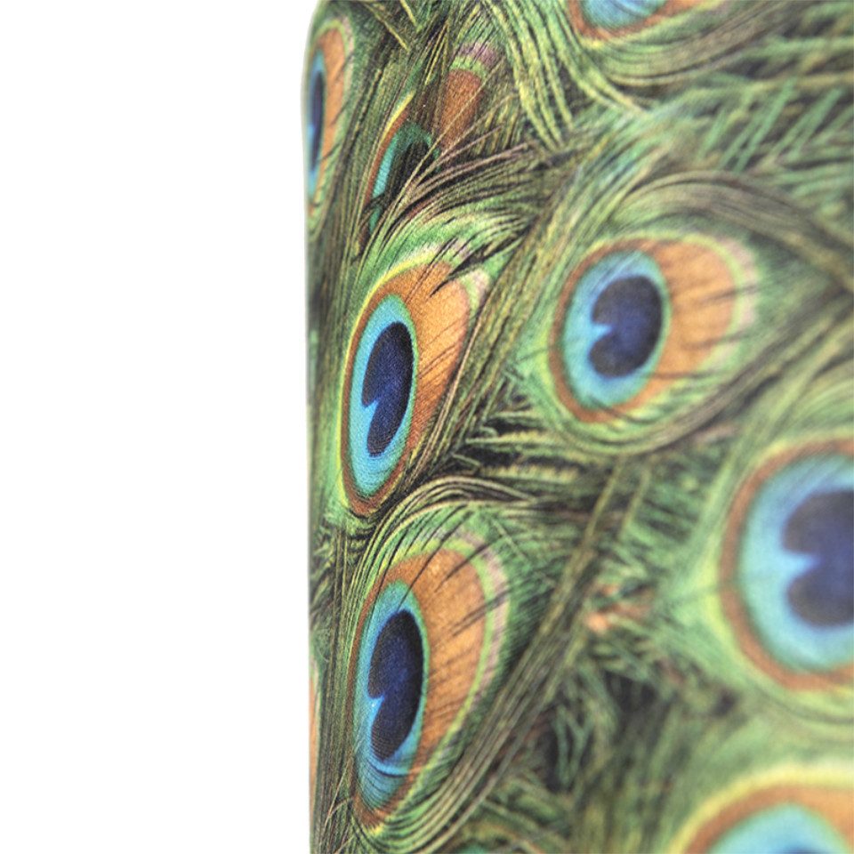 Qazqa Lampenschirm Cilinder velours, QAZQA Lampenschirm, Grün, Textil, Modern
