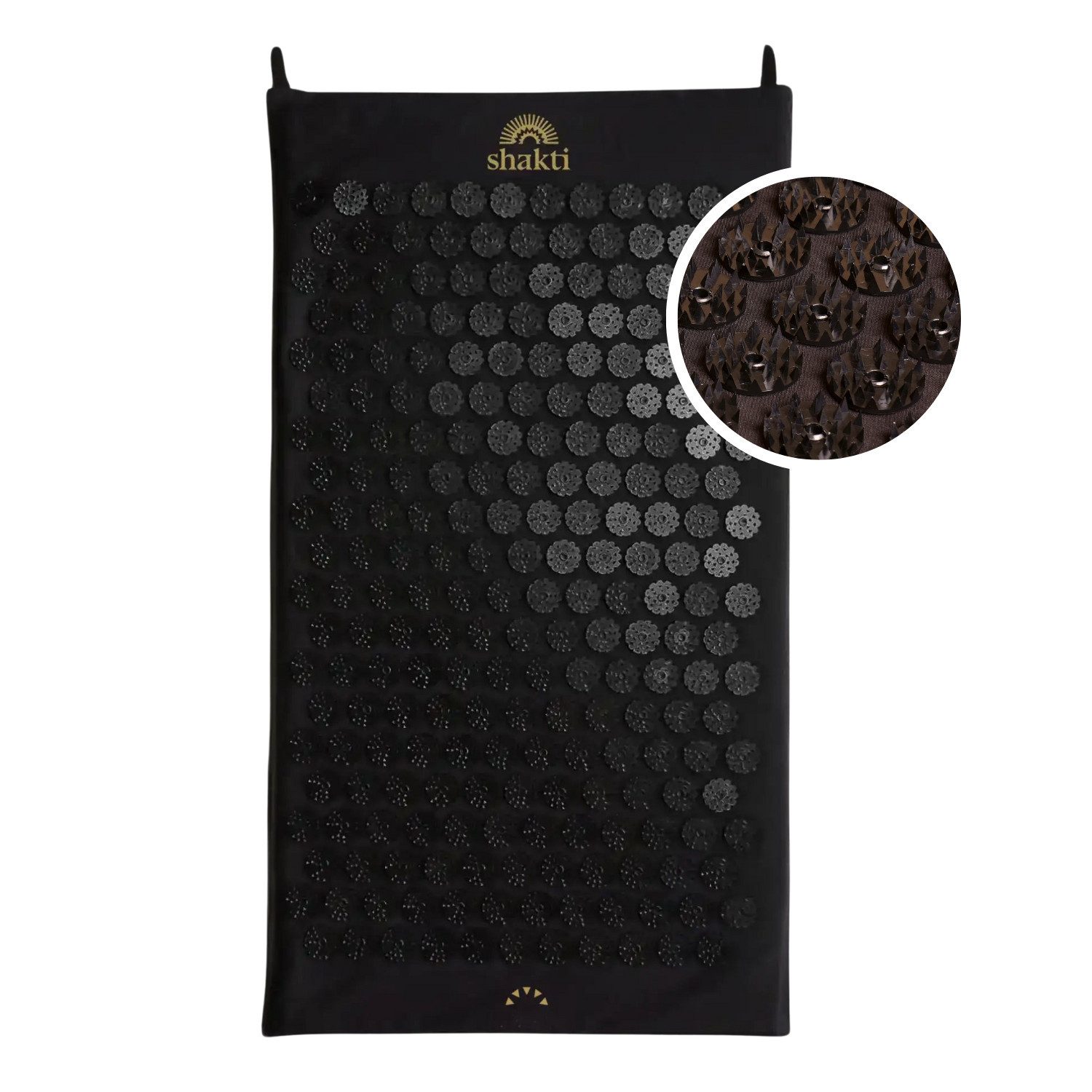 Shakti Mat Akupressurmatte Entspannung durch Akupressur - Faire Produktion, Bio-Baumwolle (Mit Matte), Ethische Handarbeit, GOTS-zertifizierte Bio-Baumwolle