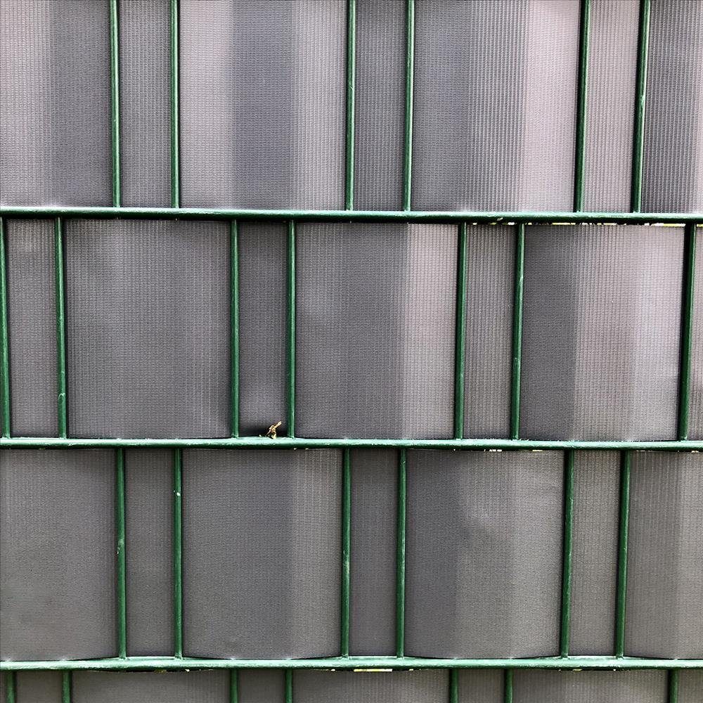 interGo Sichtschutzstreifen PVC Sichtschutzstreifen 35m & 70M Windschutzstreifen Doppelstabmatten, (Sichtschutzstreifen-Set) – Bild 5 von 5