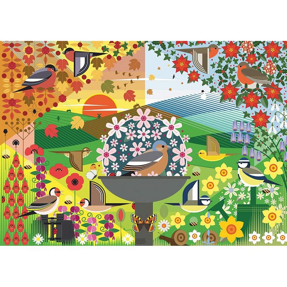 1000 Teile Puzzle – Bunter Feder Vogel – 70x50 Cm – Aus Recyceltem Karton – Hochwertiger Druck – Familienpuzzle & Wanddeko 1000 Teile Puzzle – Bunter Feder Vogel – 70x50 Cm – Aus Recyceltem Karton – Hochwertiger Druck – Familienpuzzle & Wanddeko